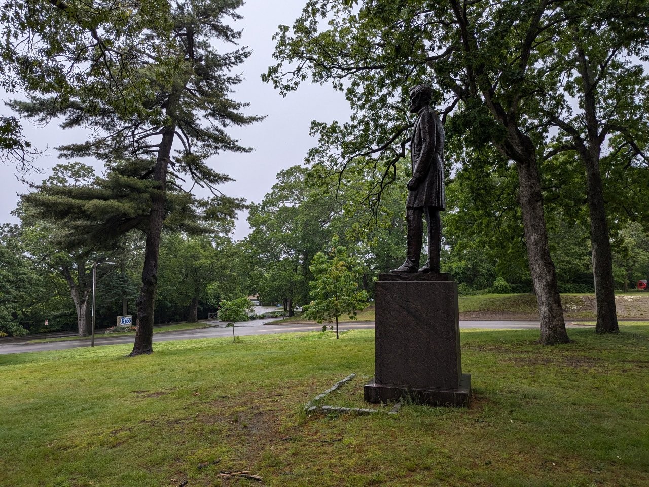 Abraham Lincoln statue in Rhode Island
