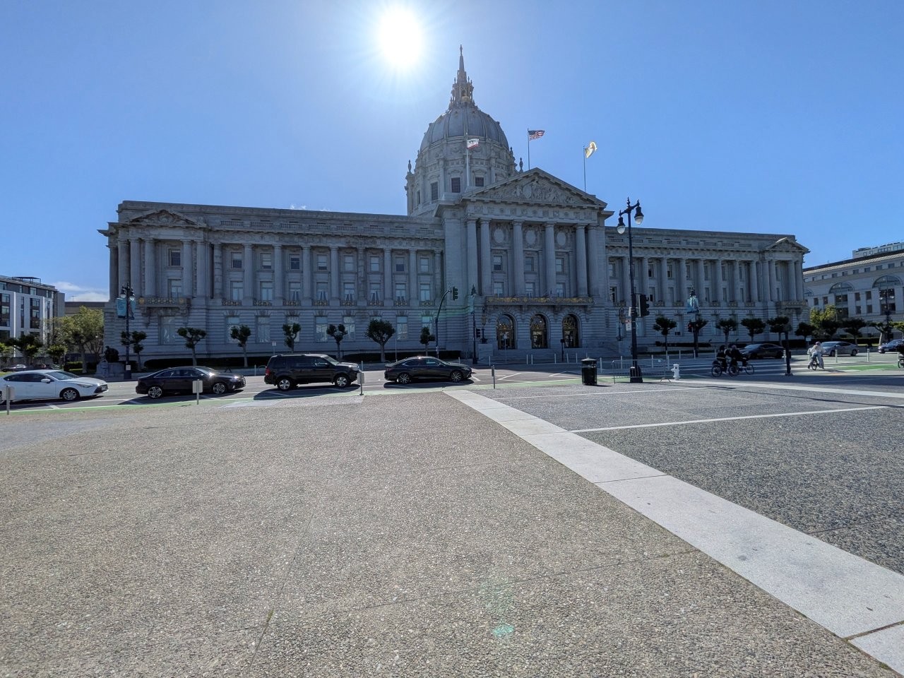 Abraham Lincoln statue in San Francisco, California