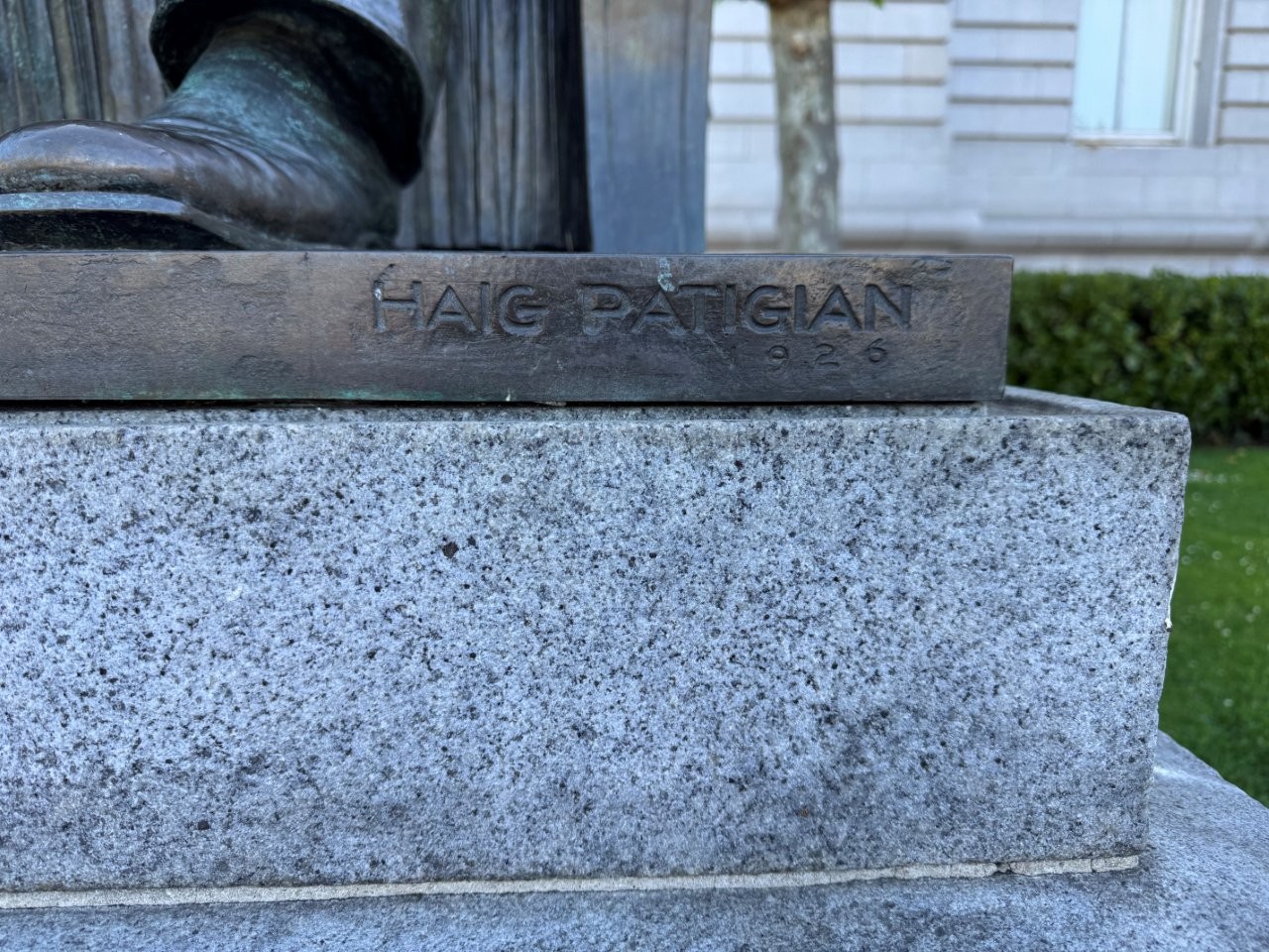 Abraham Lincoln statue in San Francisco