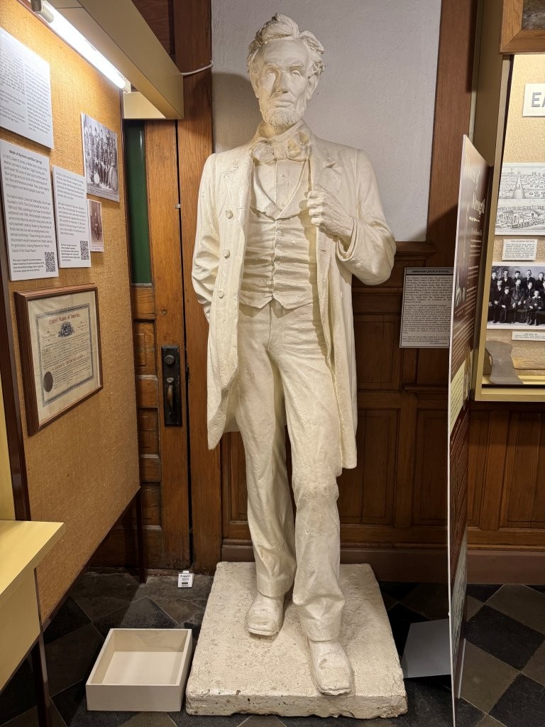 Abraham Lincoln Statue in Beatrice, Nebraska