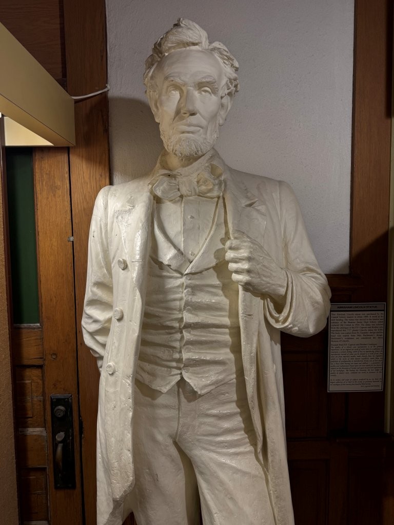 Abraham Lincoln Sculpture in Beatrice, Nebraska