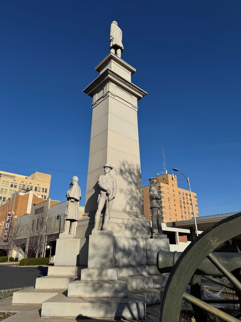 Abraham Lincoln memorial in Hutchinson, Kansas