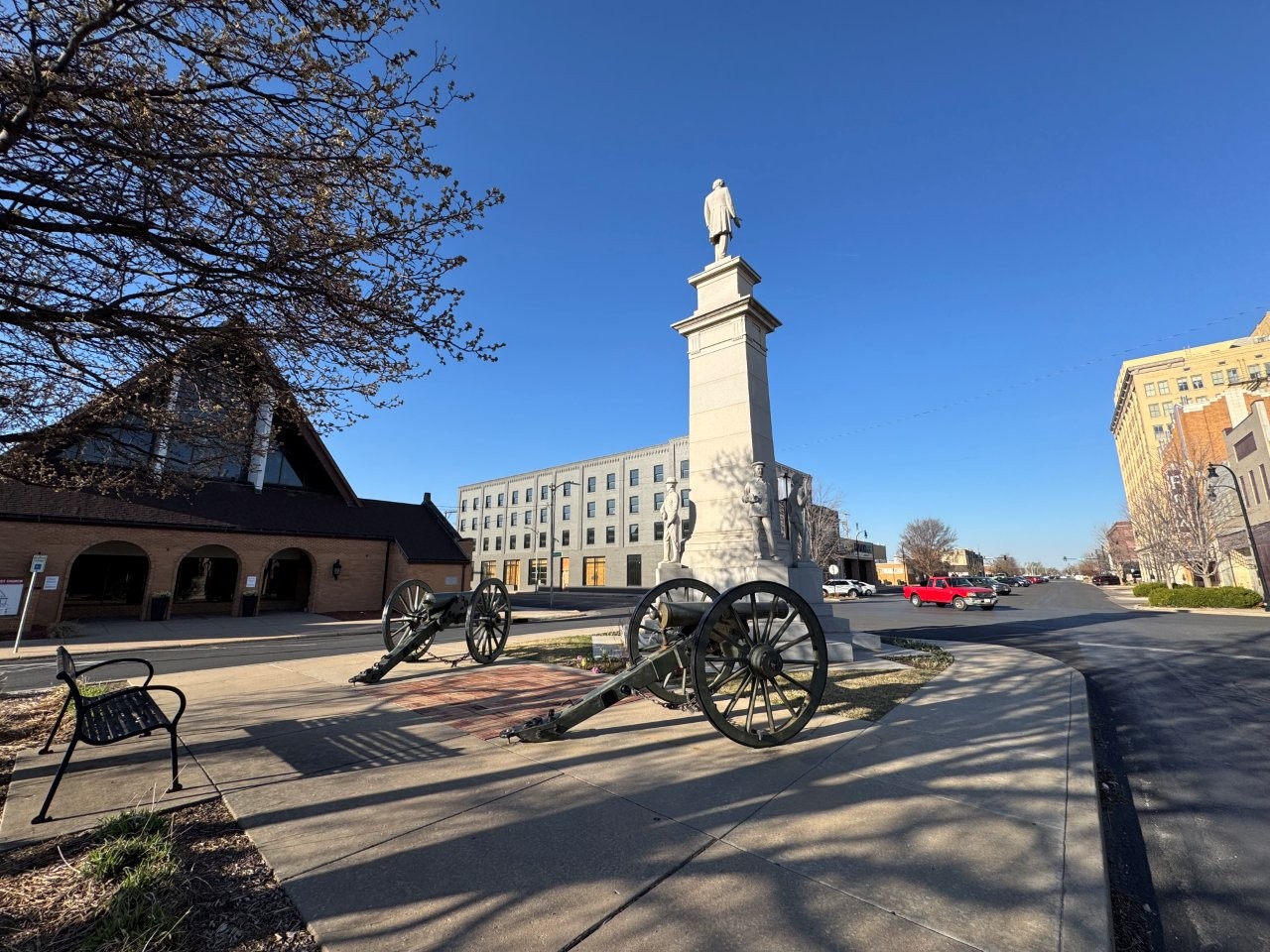 Abraham Lincoln monument in Hutchinson, Kansas