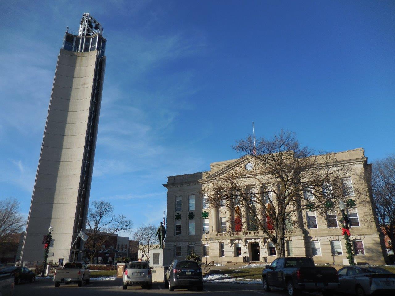 Abraham Lincoln statue in Jefferson, Iowa