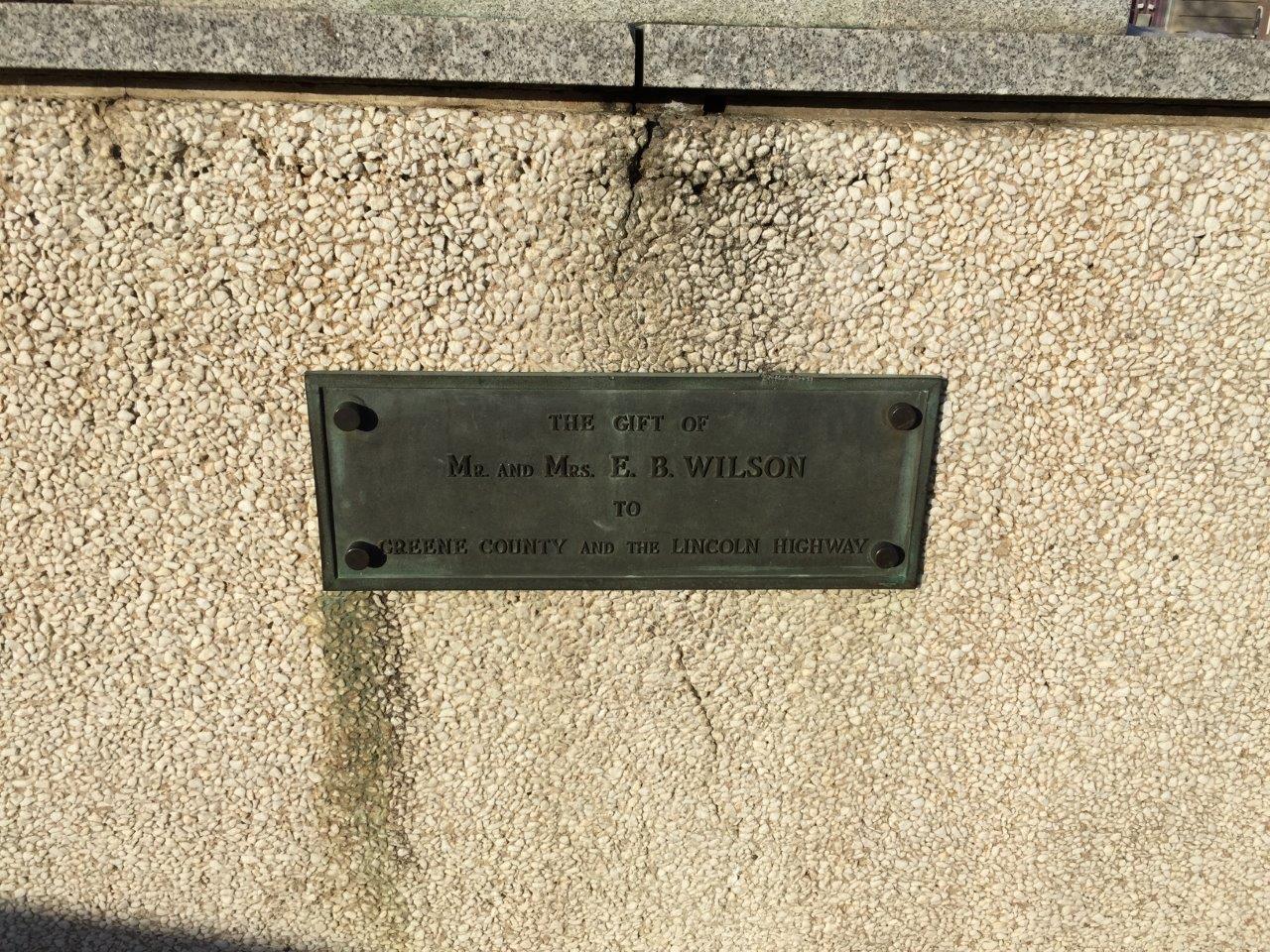 Abraham Lincoln statue in Jefferson, Iowa