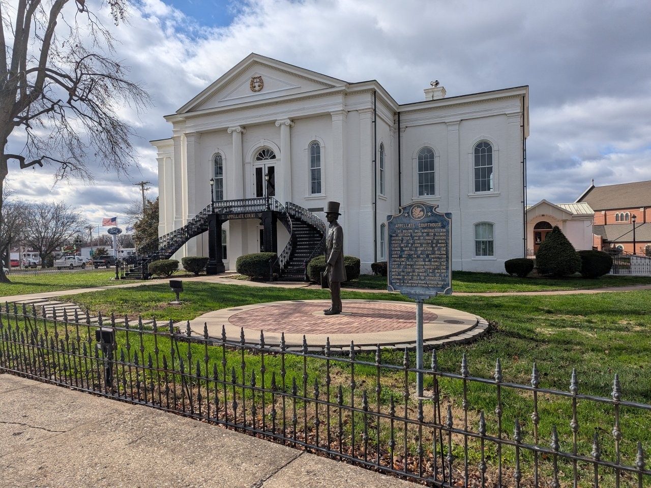 Abraham Lincoln memorial in Mt. Vernon, Illinois