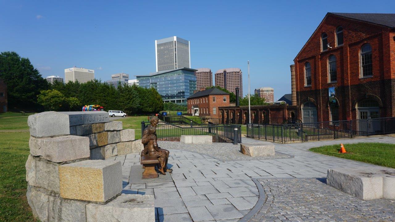 Abraham Lincoln statue in Richmond, Virginia