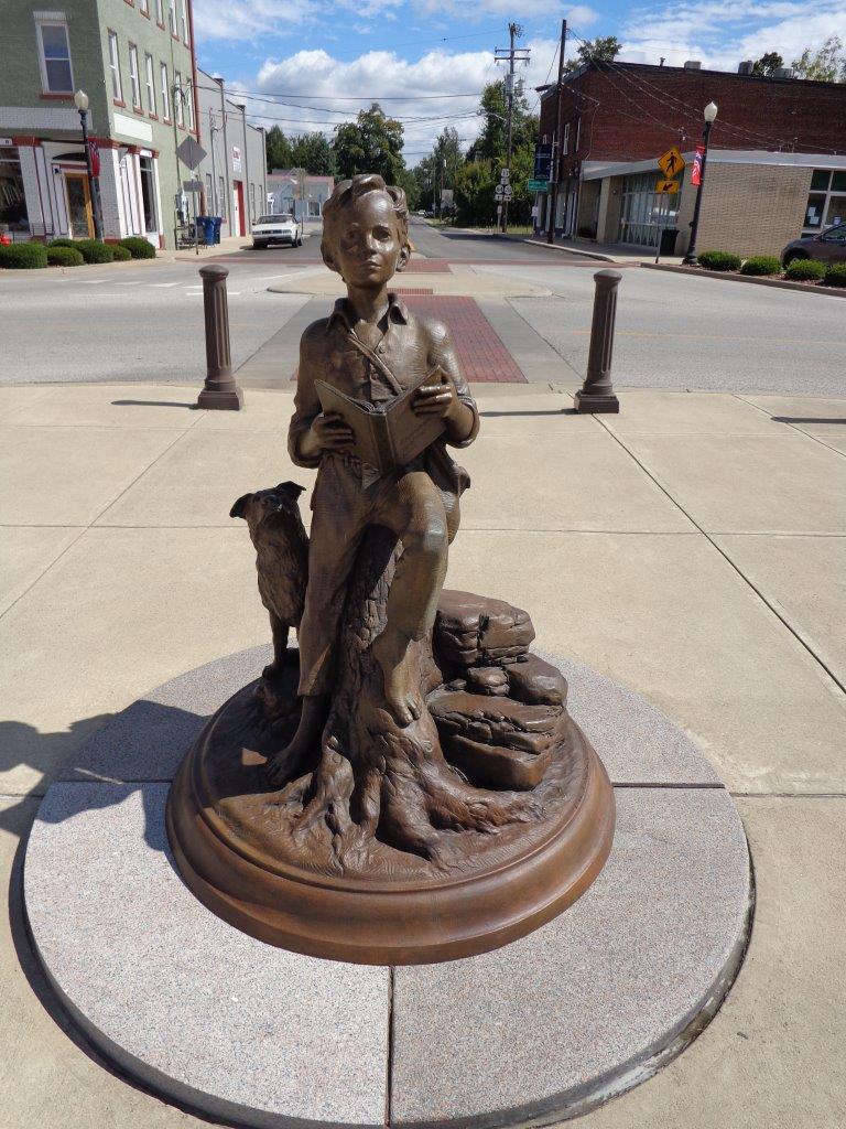 Lincoln statue Hodgenville, Kentucky