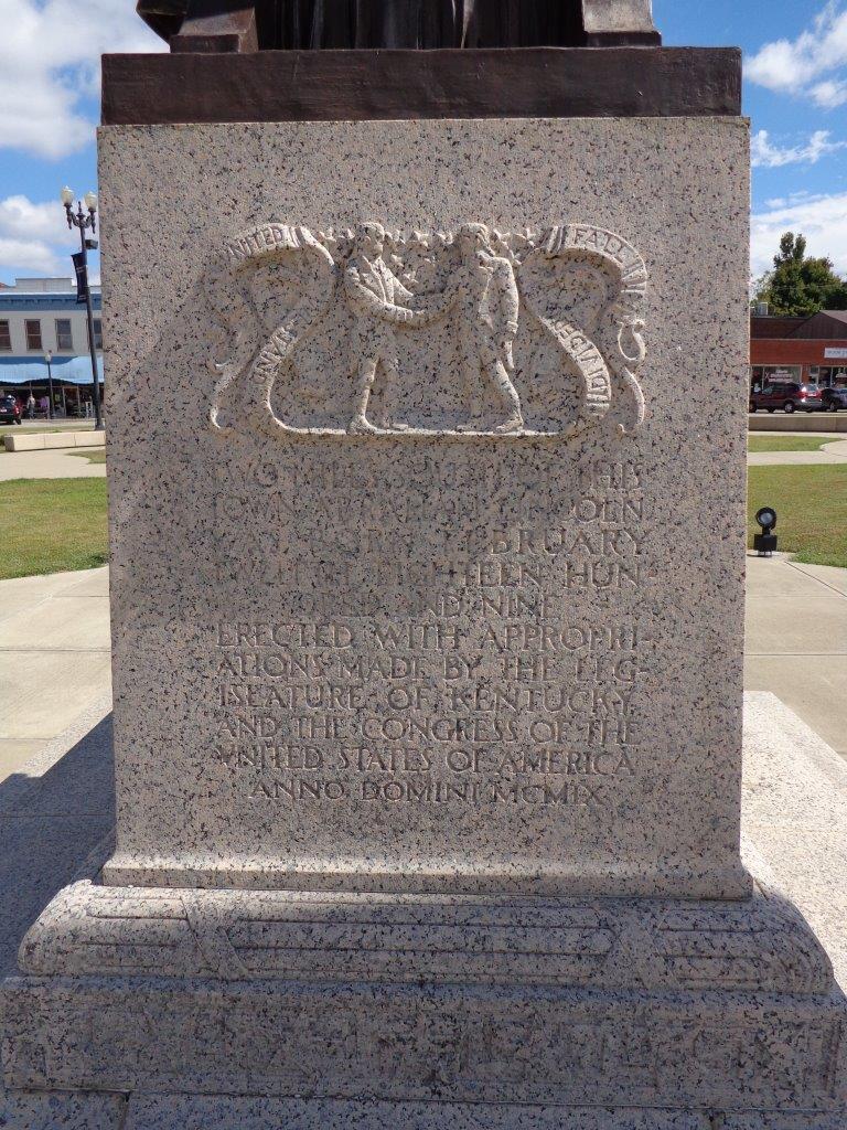 Lincoln statue Hodgenville, Kentucky