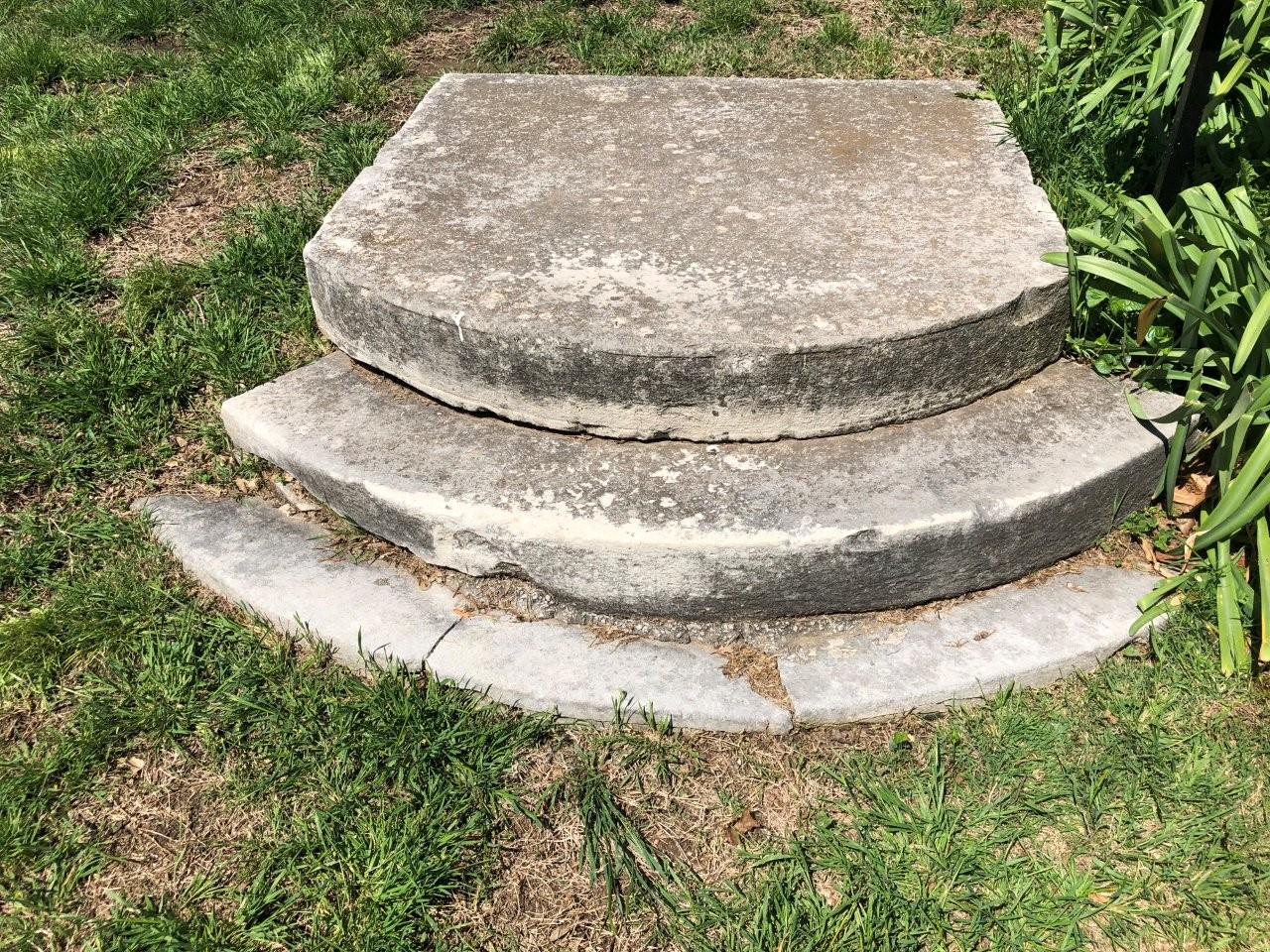 Abraham Lincoln Steps from hotel where he stayed in Leavenworth, Kansas