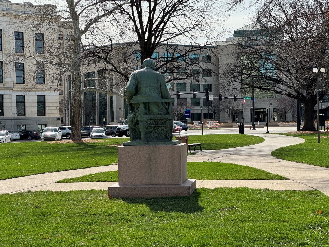 Abraham Lincoln monument in Topeka, Kansas