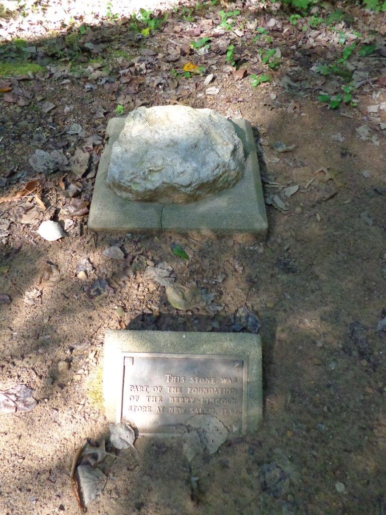 Abraham Lincoln trail of 12 stones