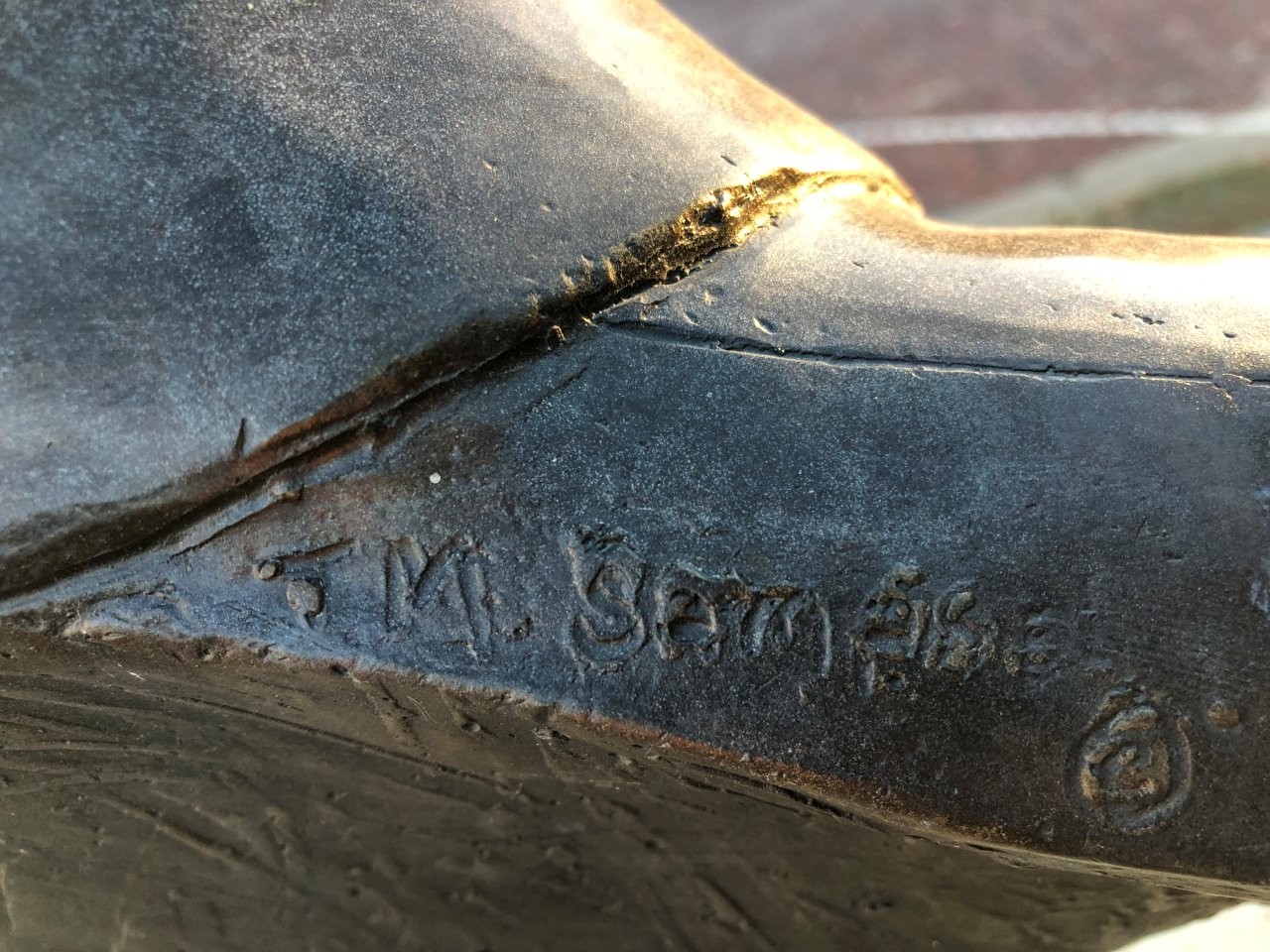 Abraham Lincoln Bust at Troy, Kansas