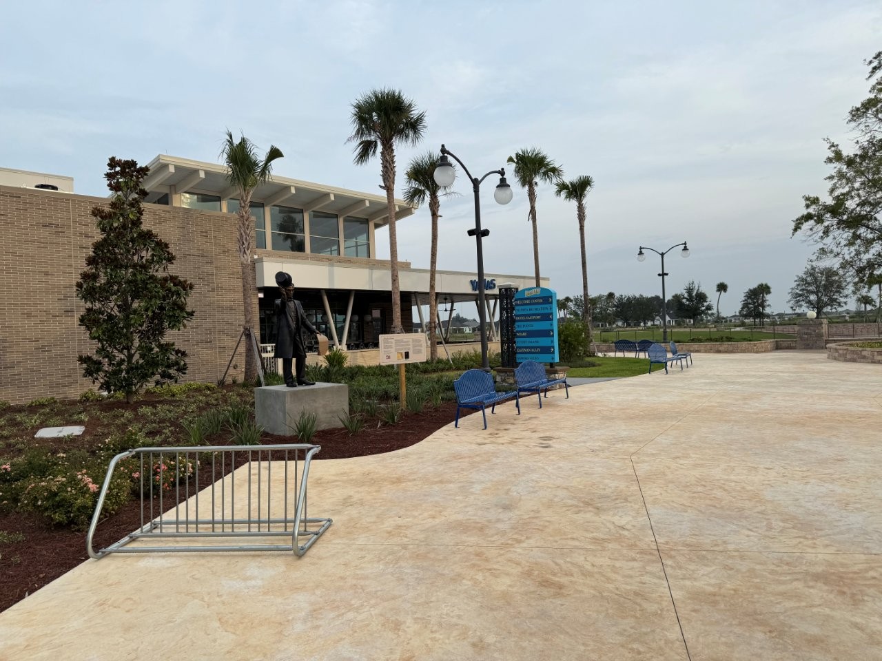 Abraham Lincoln statue in Wildwood, Florida