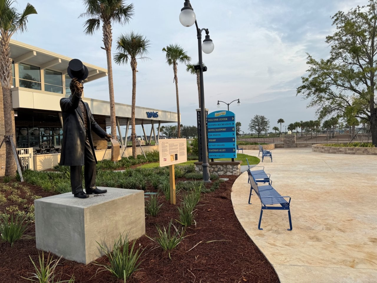 Abraham Lincoln monument in Wildwood, Florida