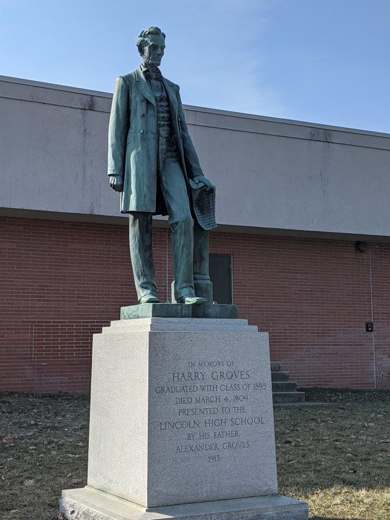 Abraham Lincoln statue Webster City Iowa
