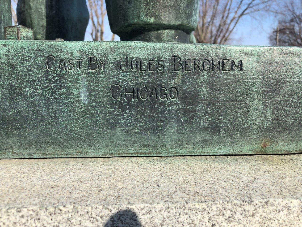 Abraham Lincoln statue Webster City Iowa