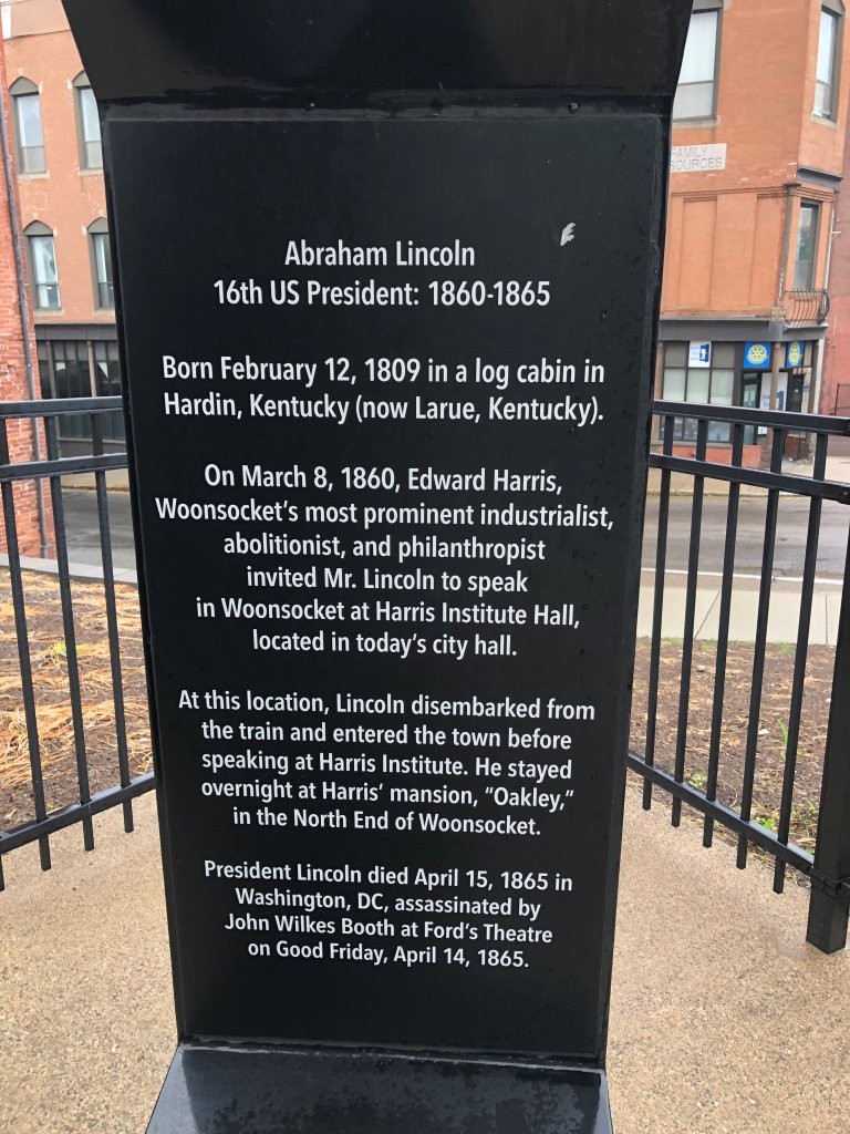 Abraham Lincoln artwork in Rhode Island