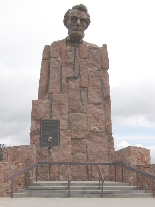 Lincoln monument Laramie, Wyoming