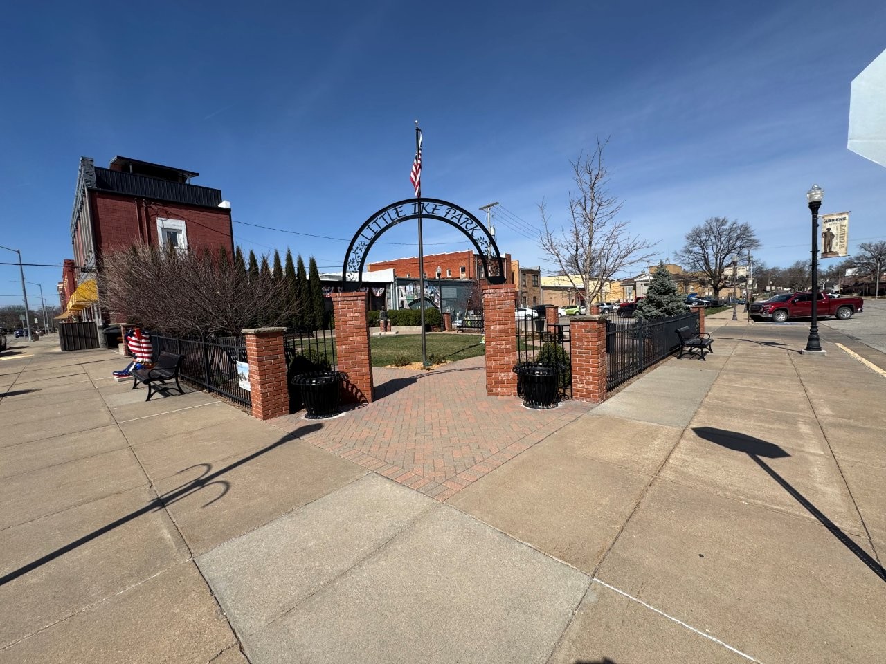 Little Ike Park in Abilene, Kansas