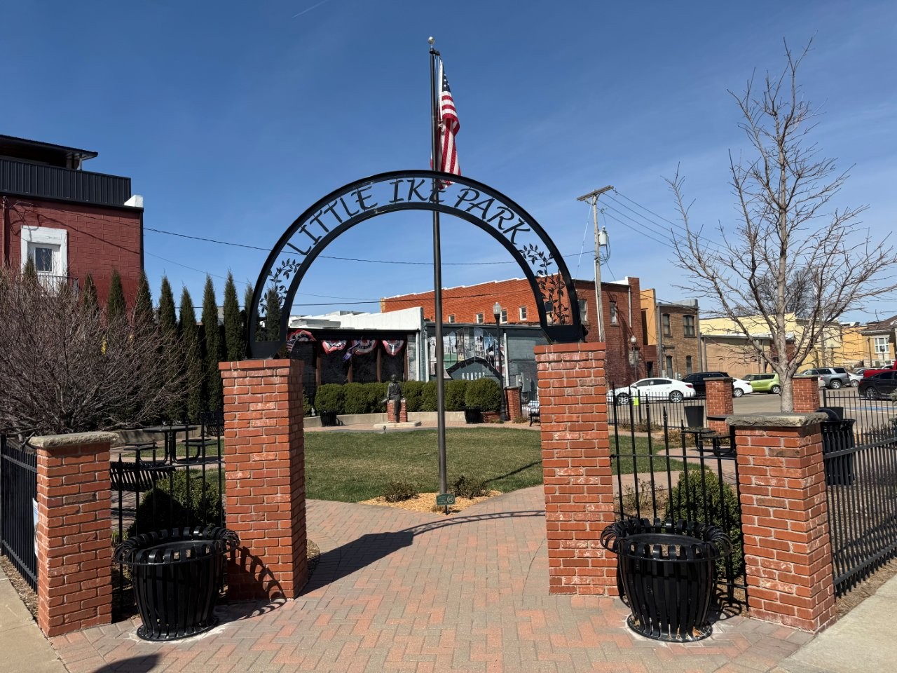 Little Ike Park in Abilene, Kansas