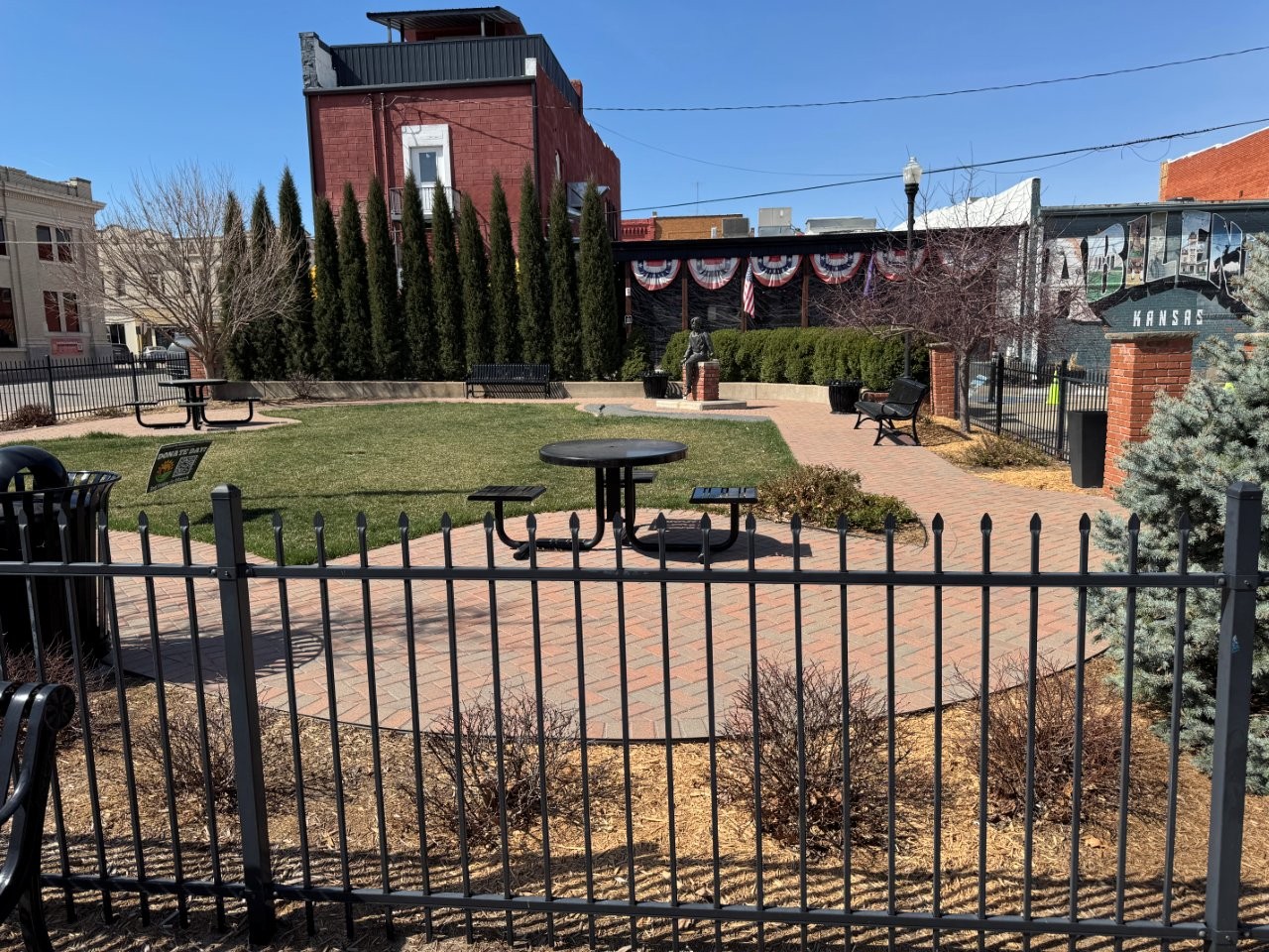 Little Ike Park in Abilene, Kansas