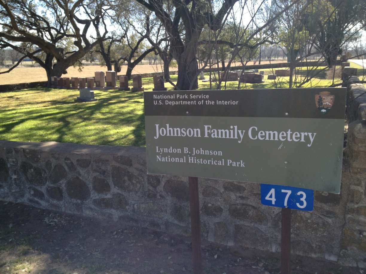 Lyndon Johnson gravesite