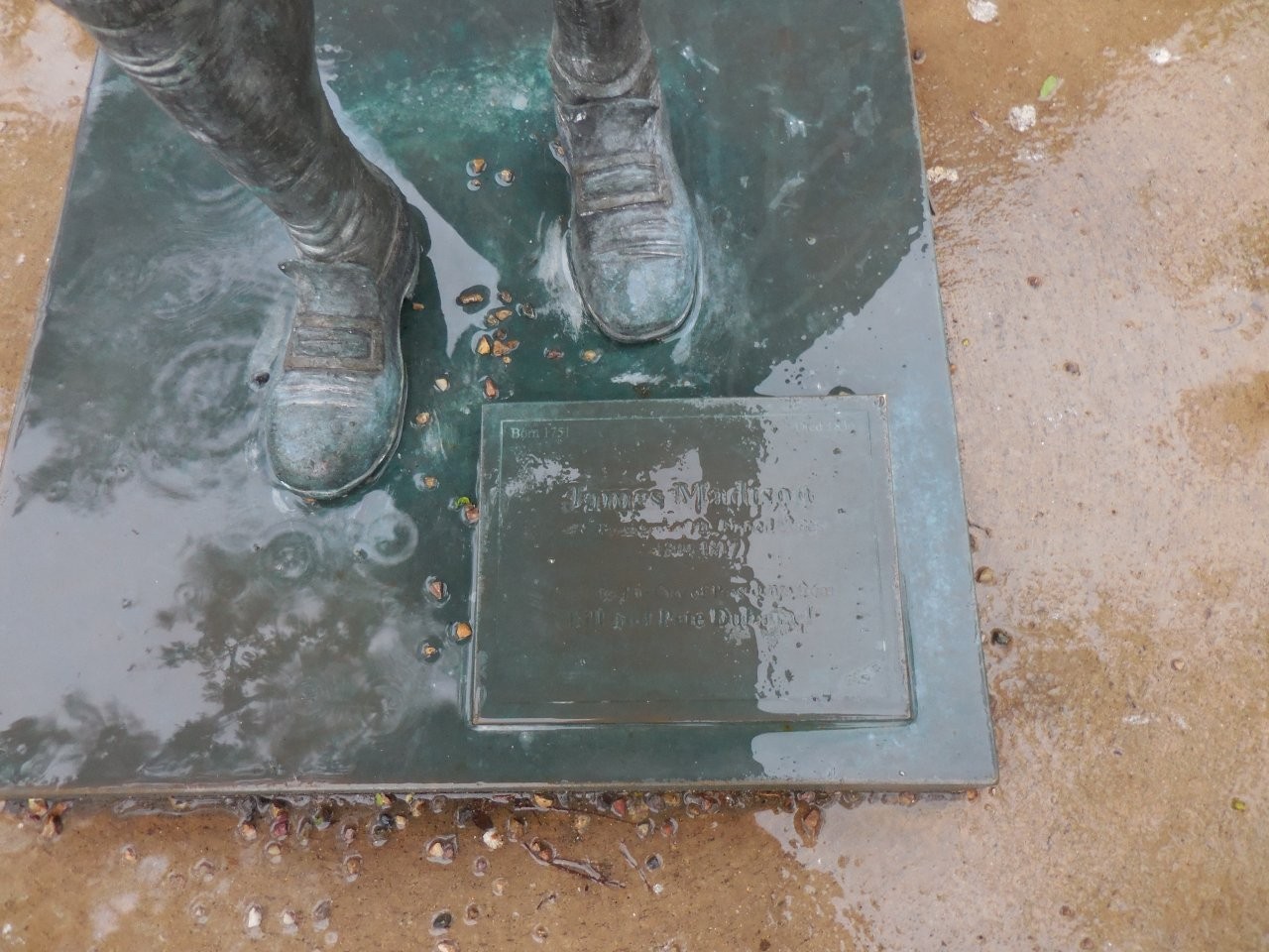 James Madison statue in Rapid City, South Dakota