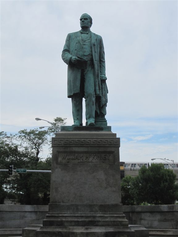 William McKinely Statue in Chicago