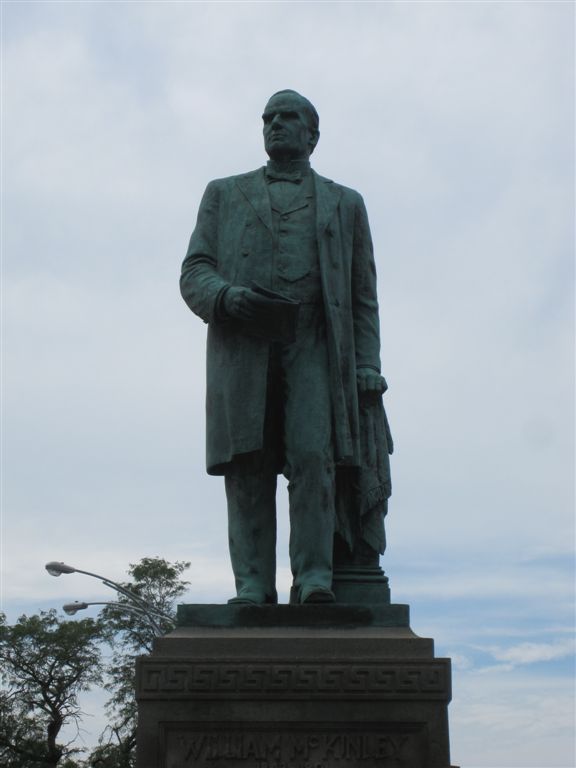 William McKinely Statue in Chicago