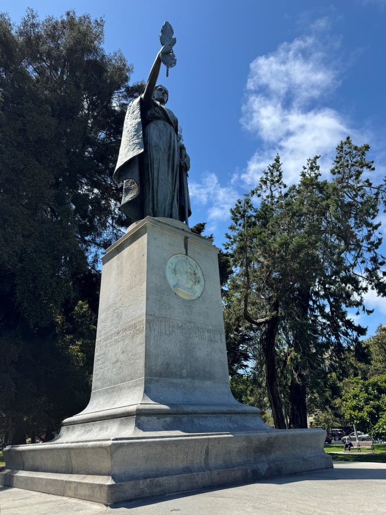 William McKinley statue in San Francisco in Golden Gate Park