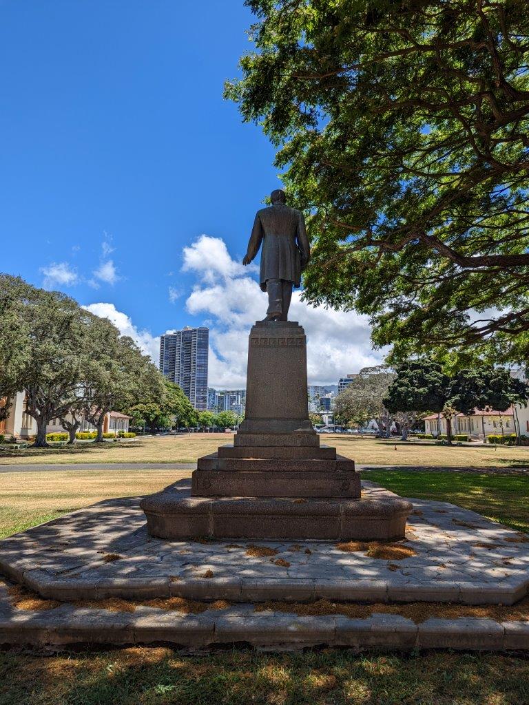 William McKinley Statue in Hawaii