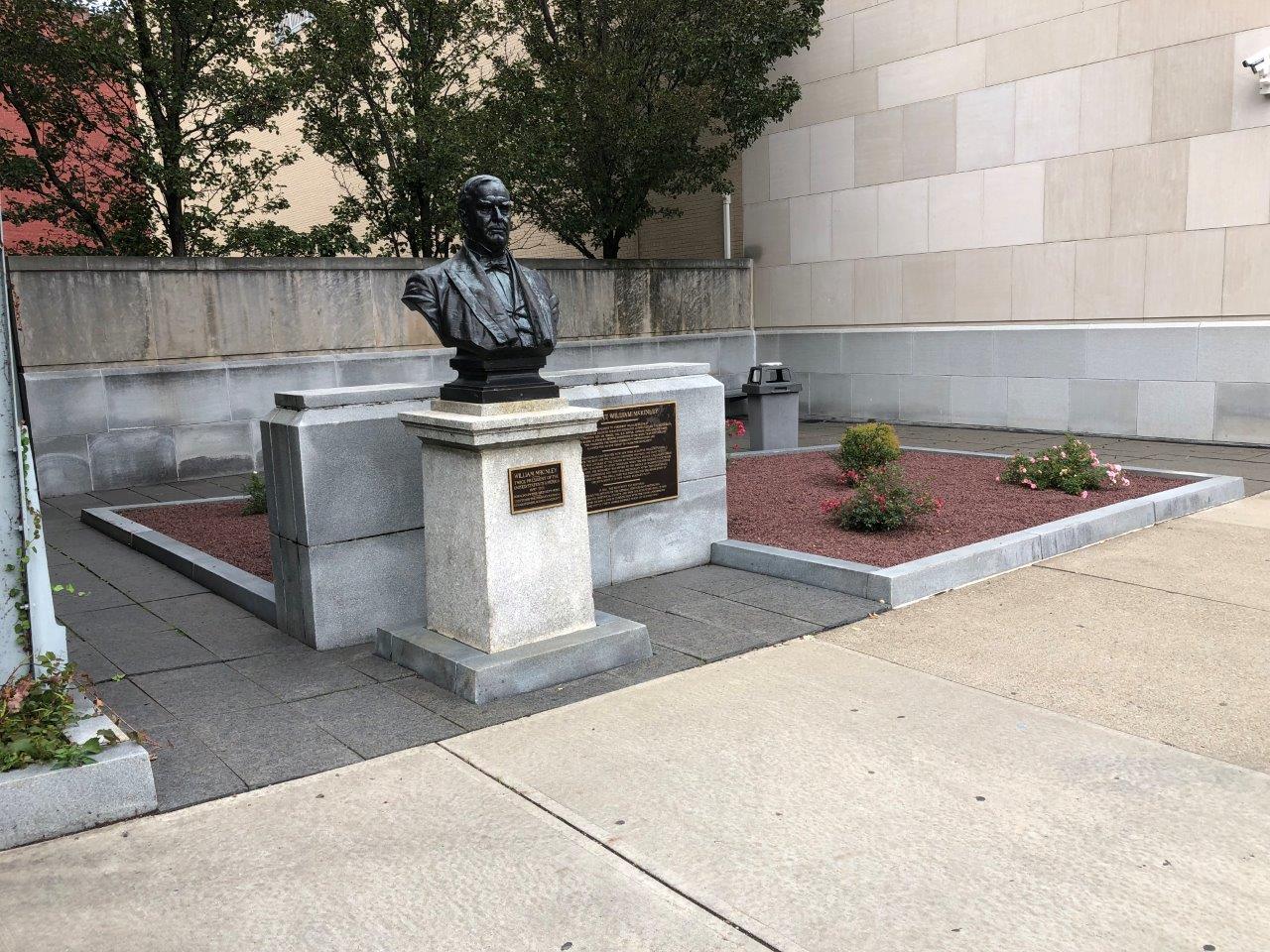 photo of William McKinley Bust in Scranton, PA