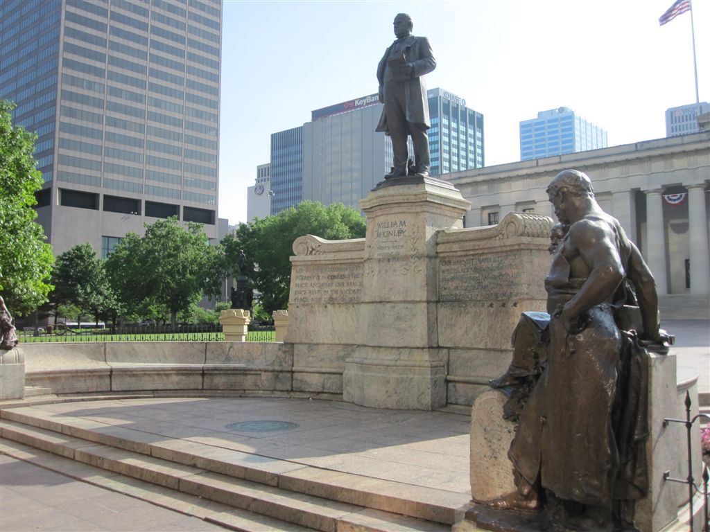 McKinley statue at the Ohio State Capitol