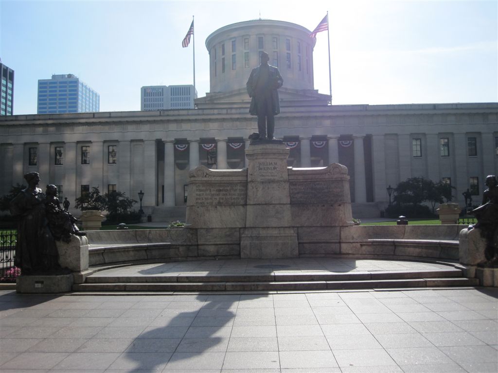 McKinley statue at the Ohio State Capitol