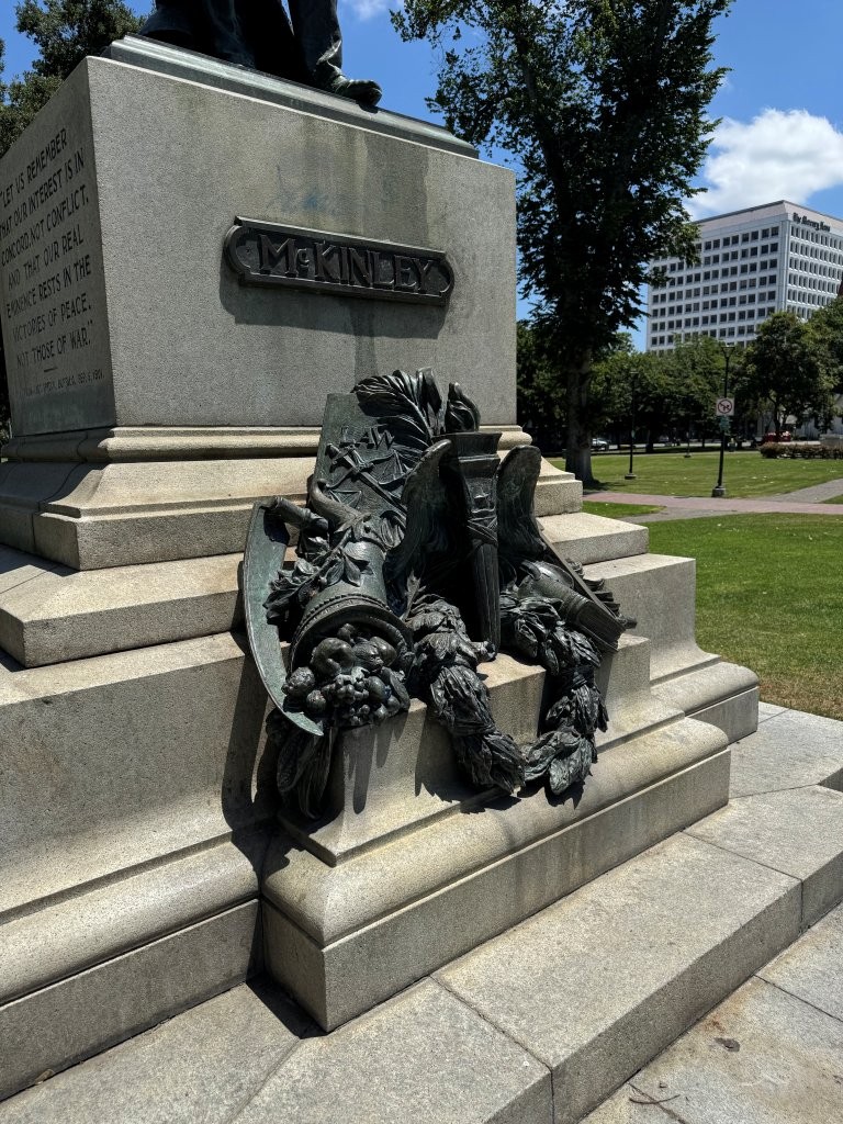 William McKinley monument in San Jose, California