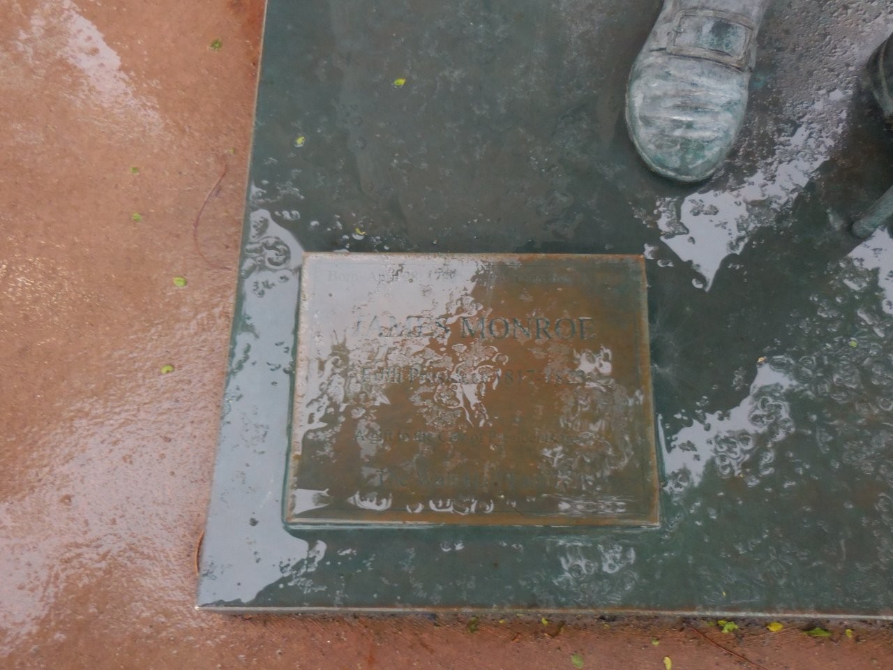 James Monroe statue in Rapid City, South Dakota