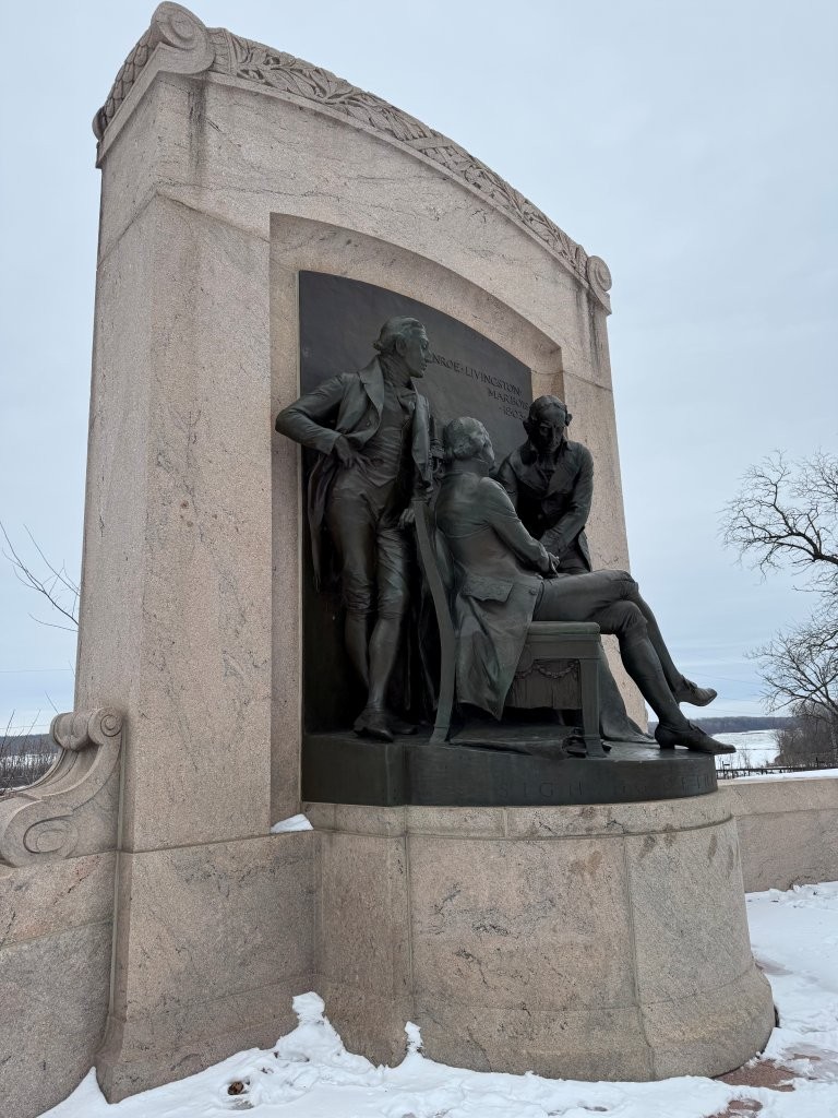 James Monroe memorial at Missouri State Capitol in Jefferson City