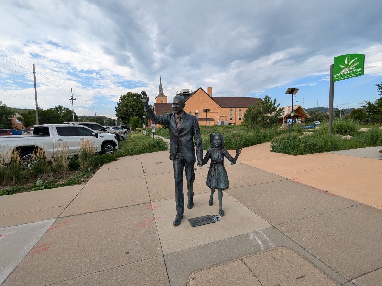 Barack Obama statue in Rapid City, South Dakota