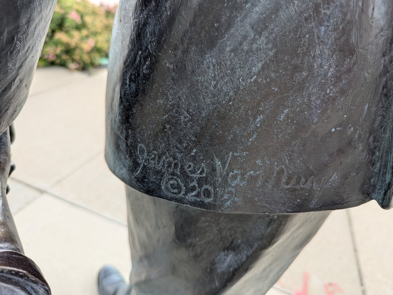 Sculptor of Barack Obama in Rapid City, South Dakota
