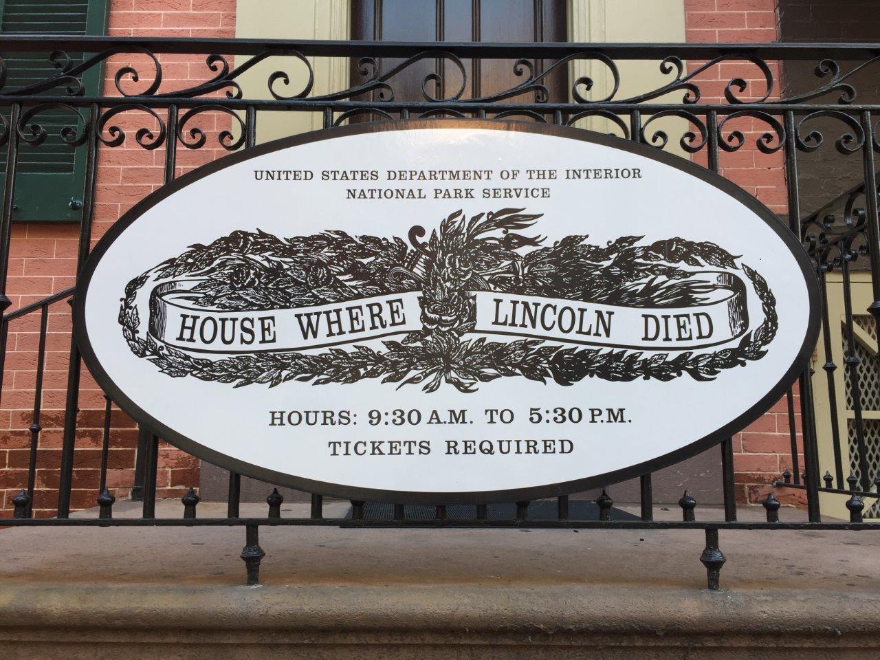 Petersen house - house where Lincoln died