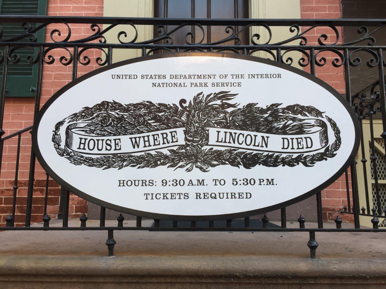 where Abraham Lincoln died