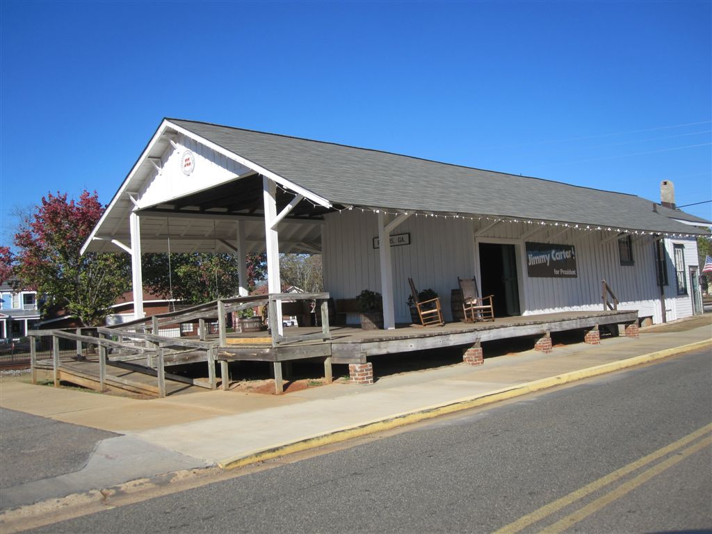 Jimmy Carter historical sites in Plains, Georgia 