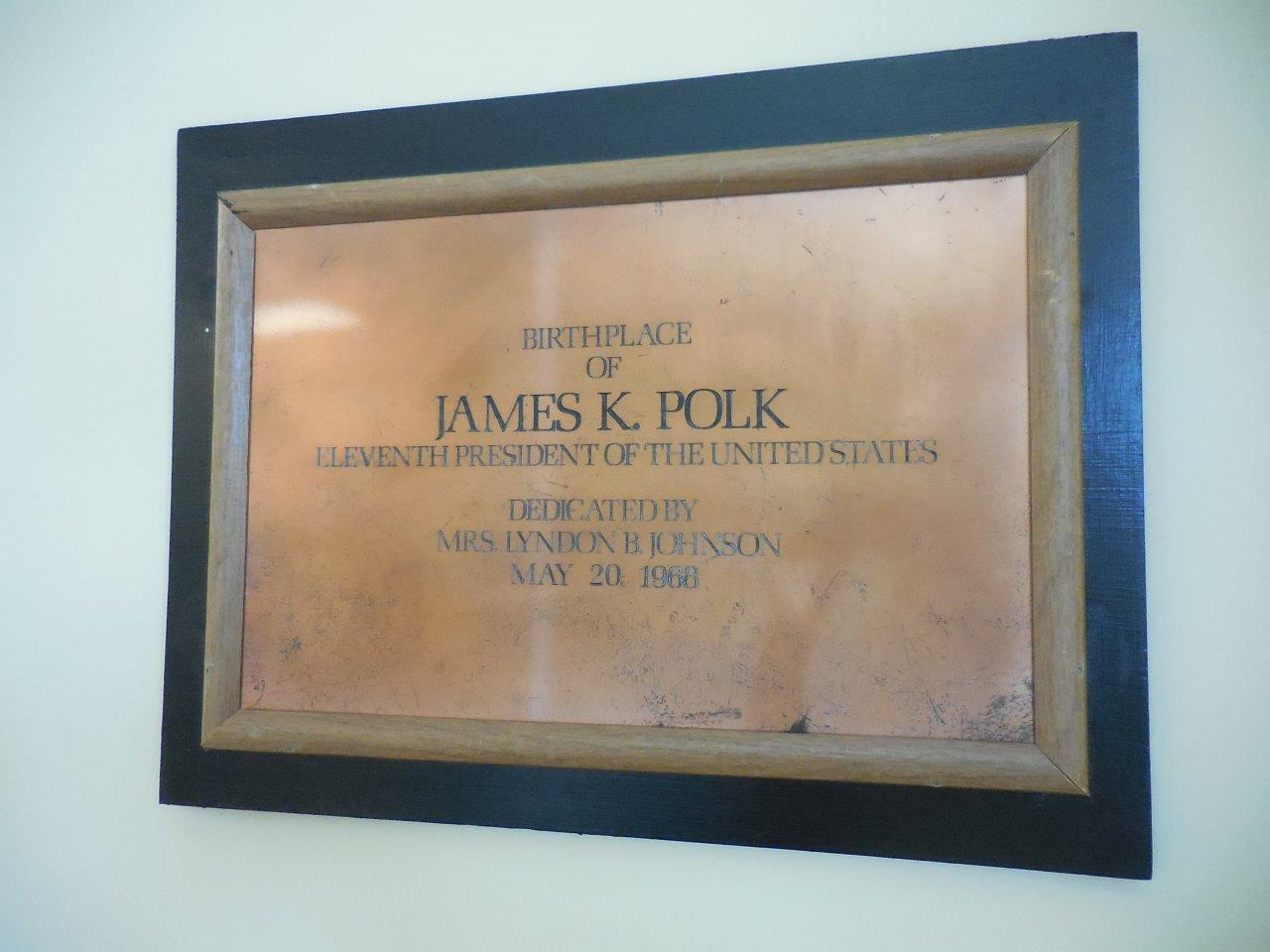 James Polk birthplace - Pineville, North Carolina