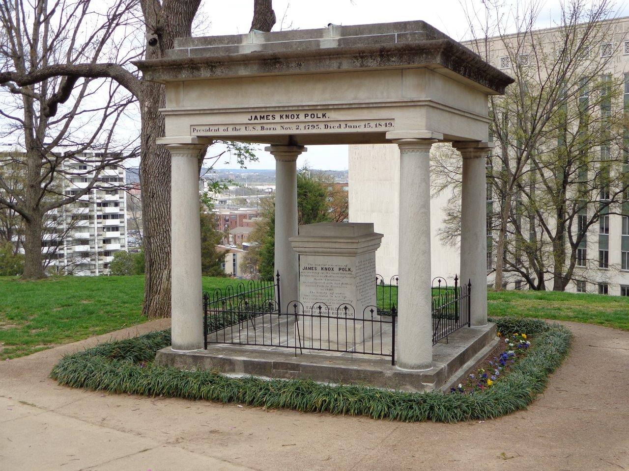 James Polk gravesite