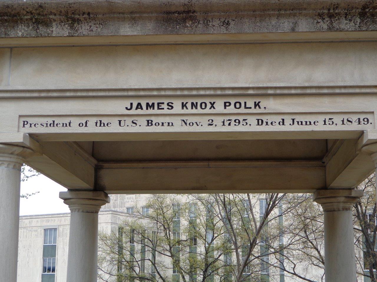 James Polk gravesite