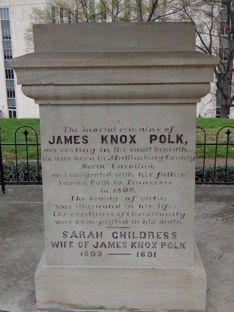 James Polk gravesite