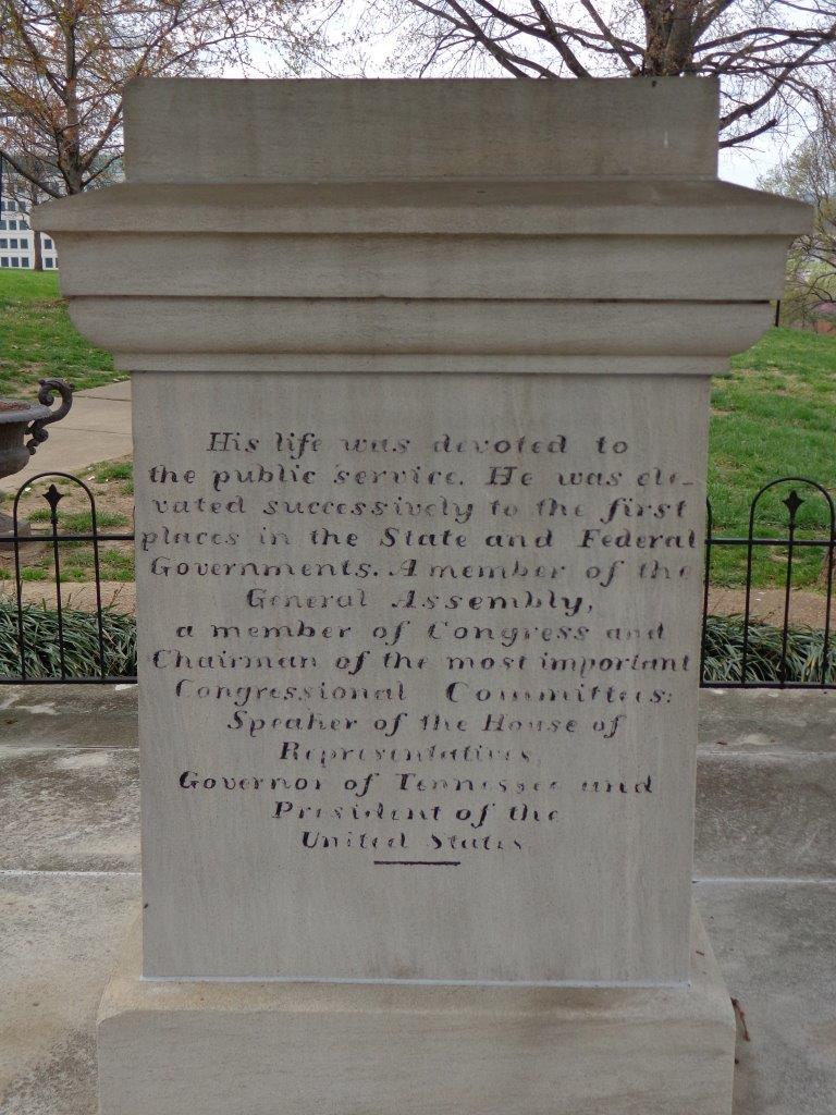 James Polk grave