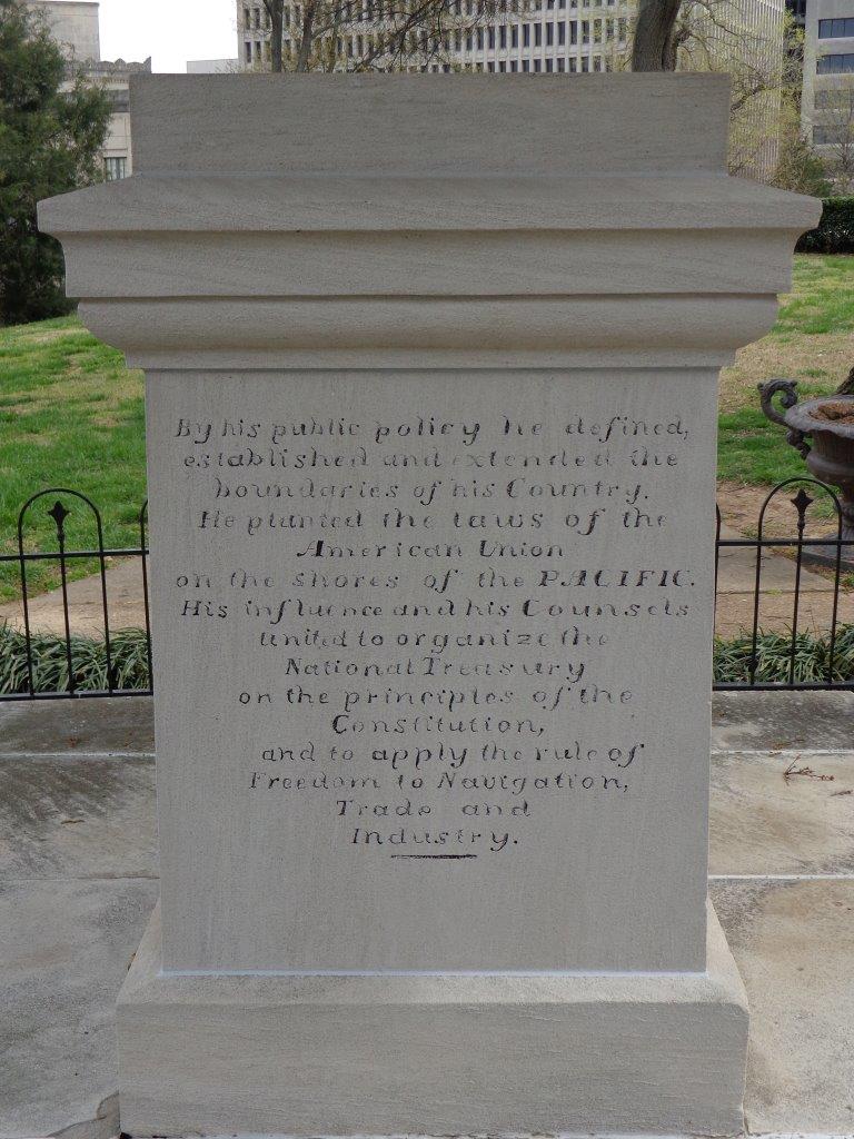 James Polk grave stone