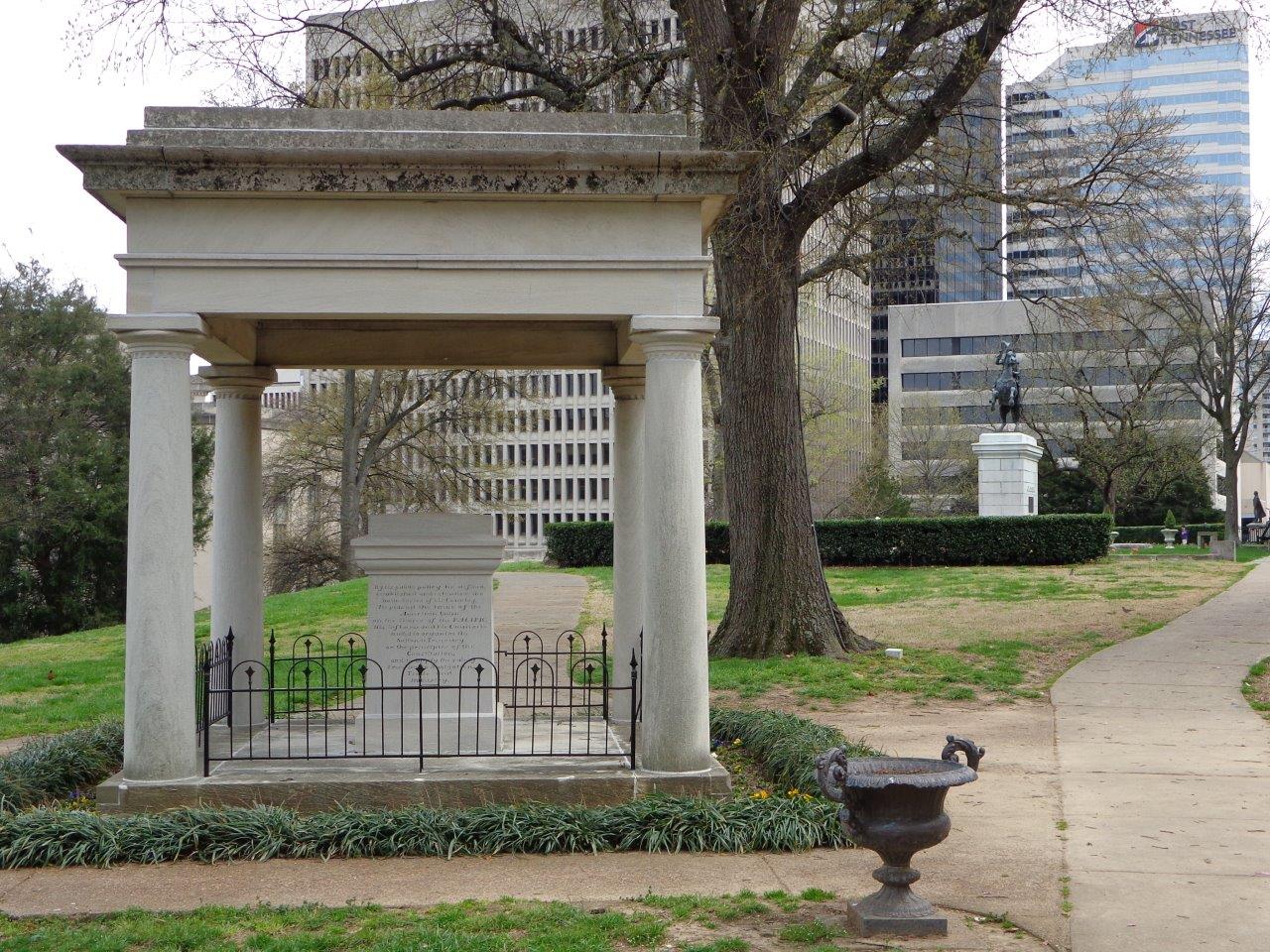 James Polk gravesite